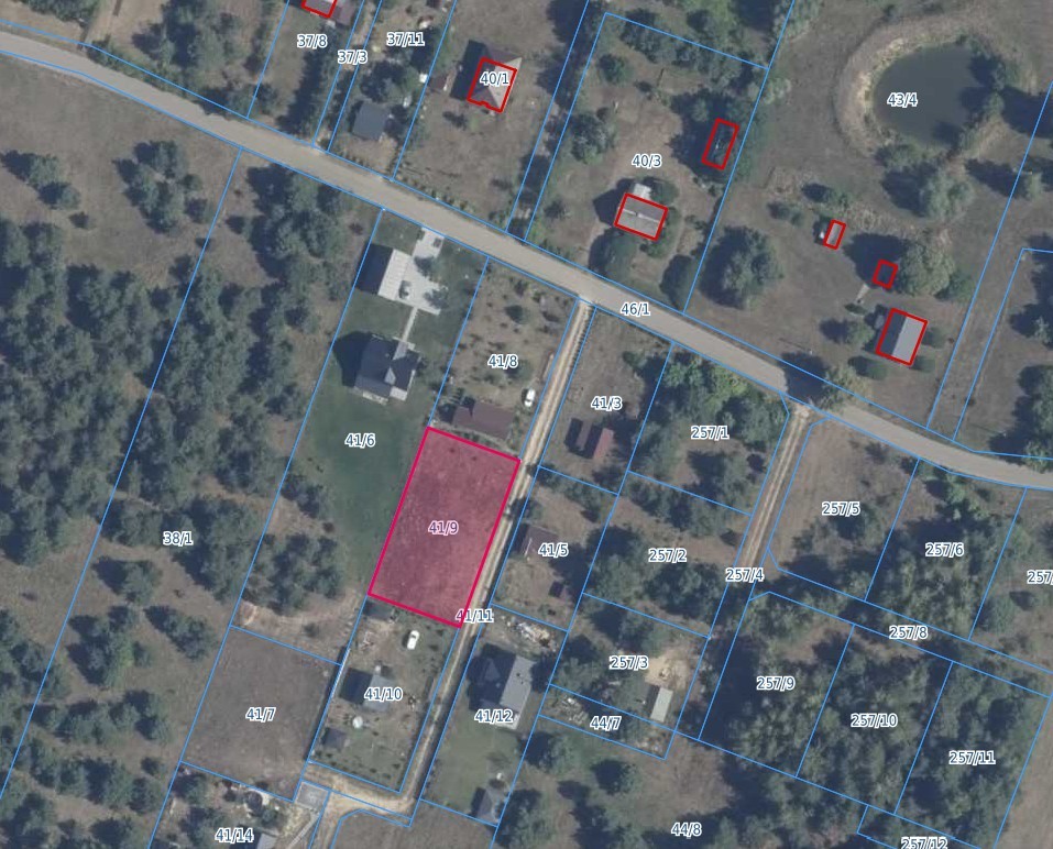Działka - 1000 m² - Sekłak