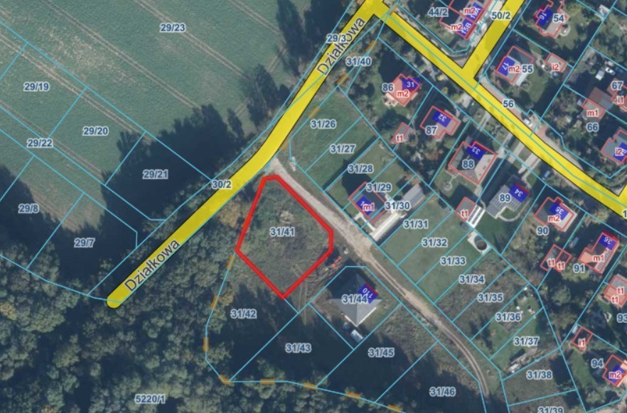 Terreno - 1287 m² - os. Osiedle Słowiańskie Manieczki