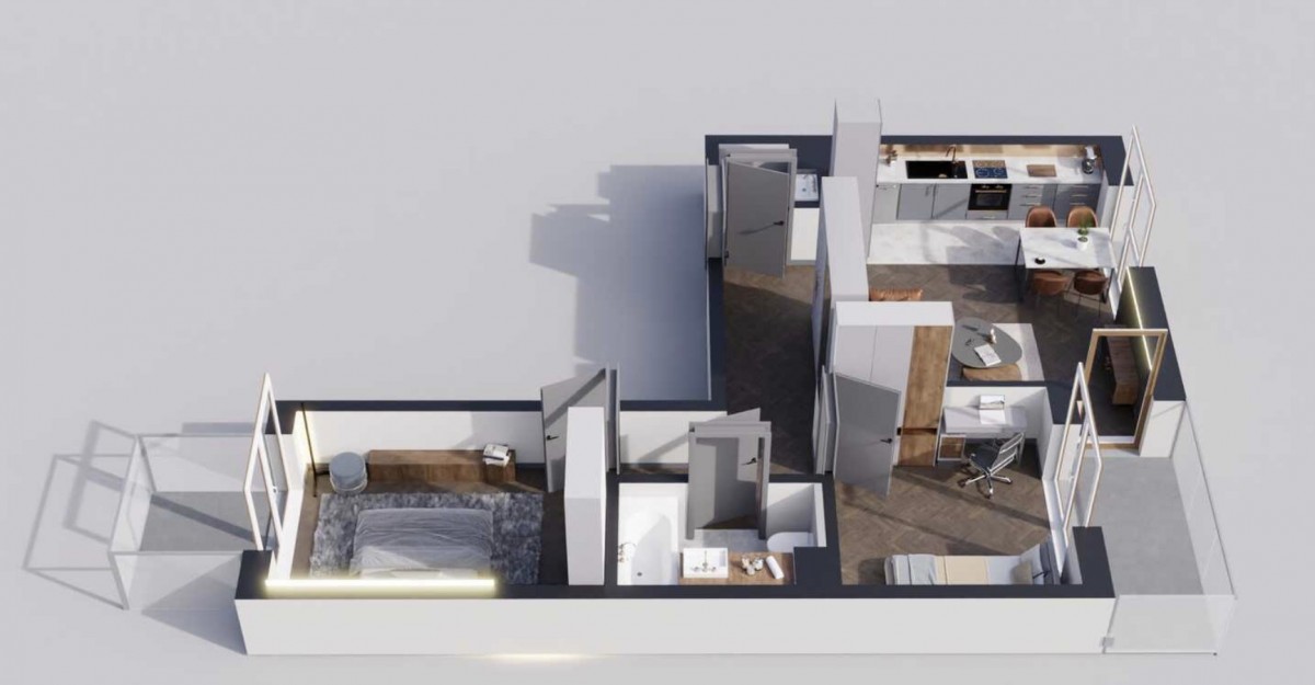 Appartamento - 3 stanze - 62 m² - ascensore - via ks. Ignacego Skorupki Ząbki