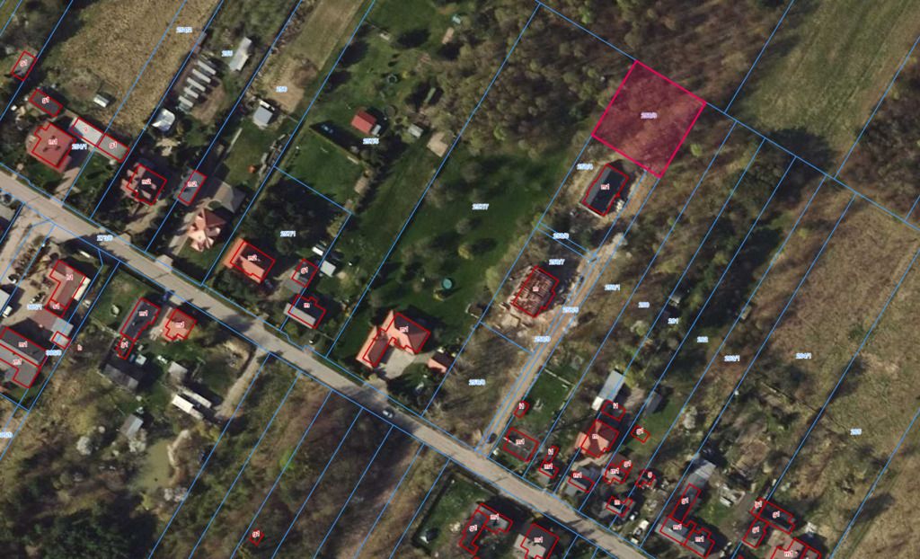 Ділянка - 1123 м² - вул. Феліксінська, Łódź Widzew