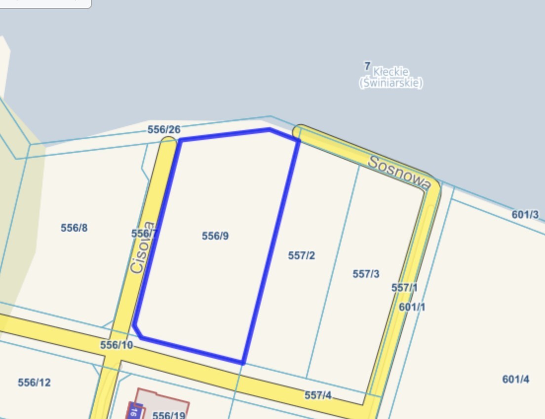 Działka - 3977 m² - ul. Cisowa Kłecko
