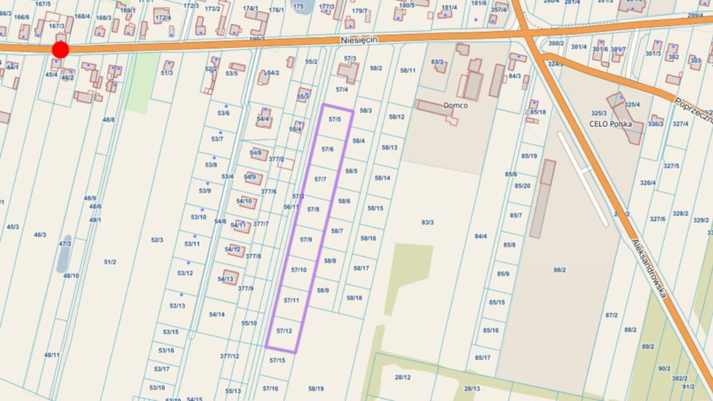 부지 - 1200 m² - 니에시친 니에시친