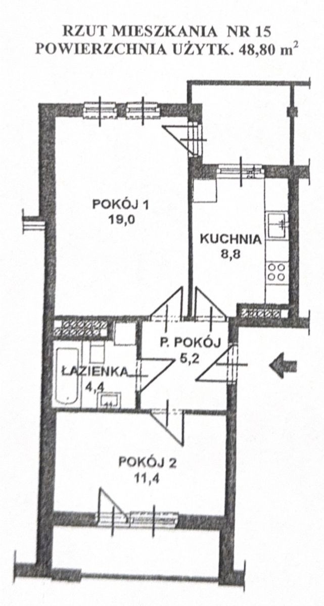 Apartment - 2 rooms - 49 m² - Królewska St. Poznań