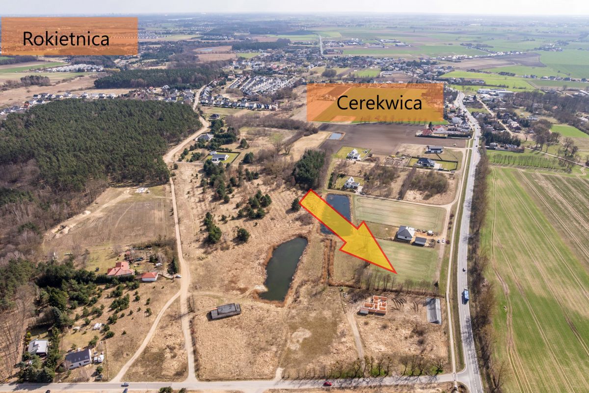 부지 - 2500 m² - ul. Stawna Cerekwica