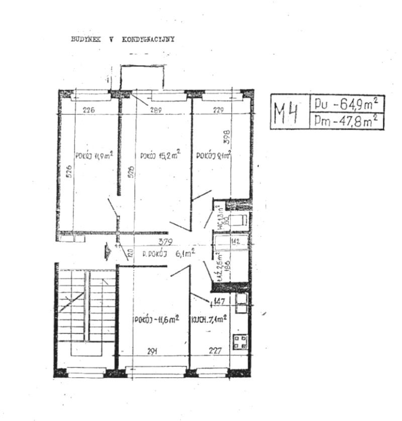 Apartamento - 3 habitaciones - 65 m² - os. Wichrowe Wzgórze Poznań Winogrady