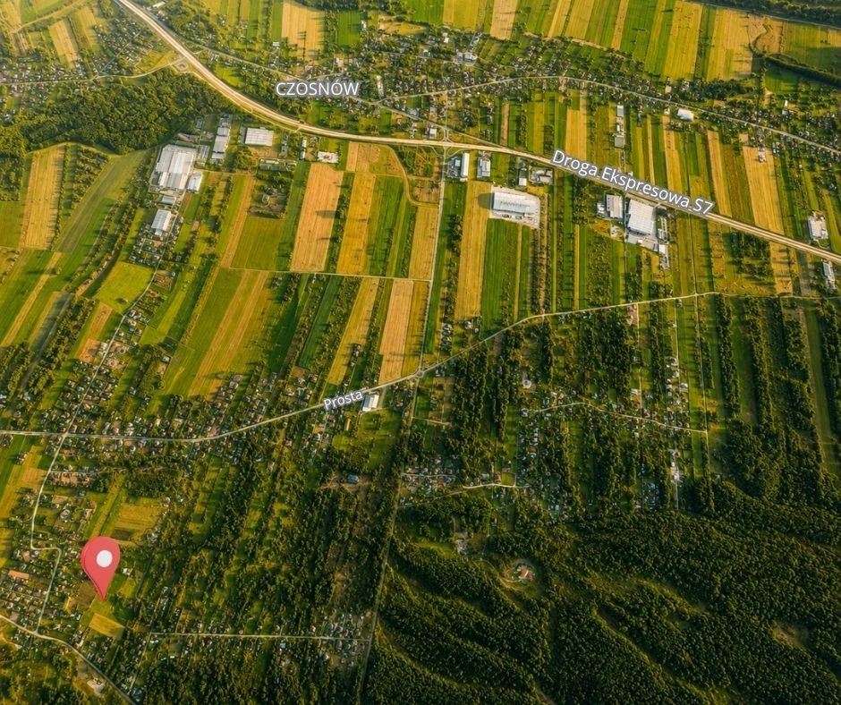 부지 - 1300 m² - ul. Kampinoska Augustówek