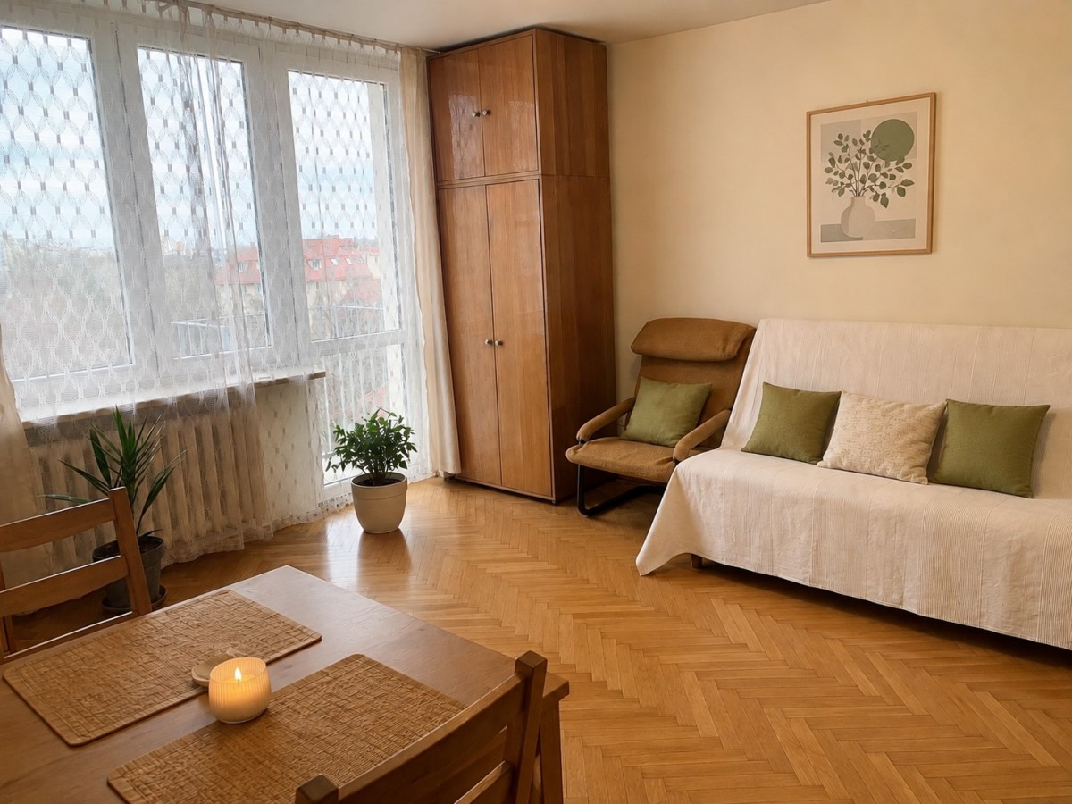 Apartment - 1 room - 30 m² - Bełska St. Warsaw Mokotów Wyględów