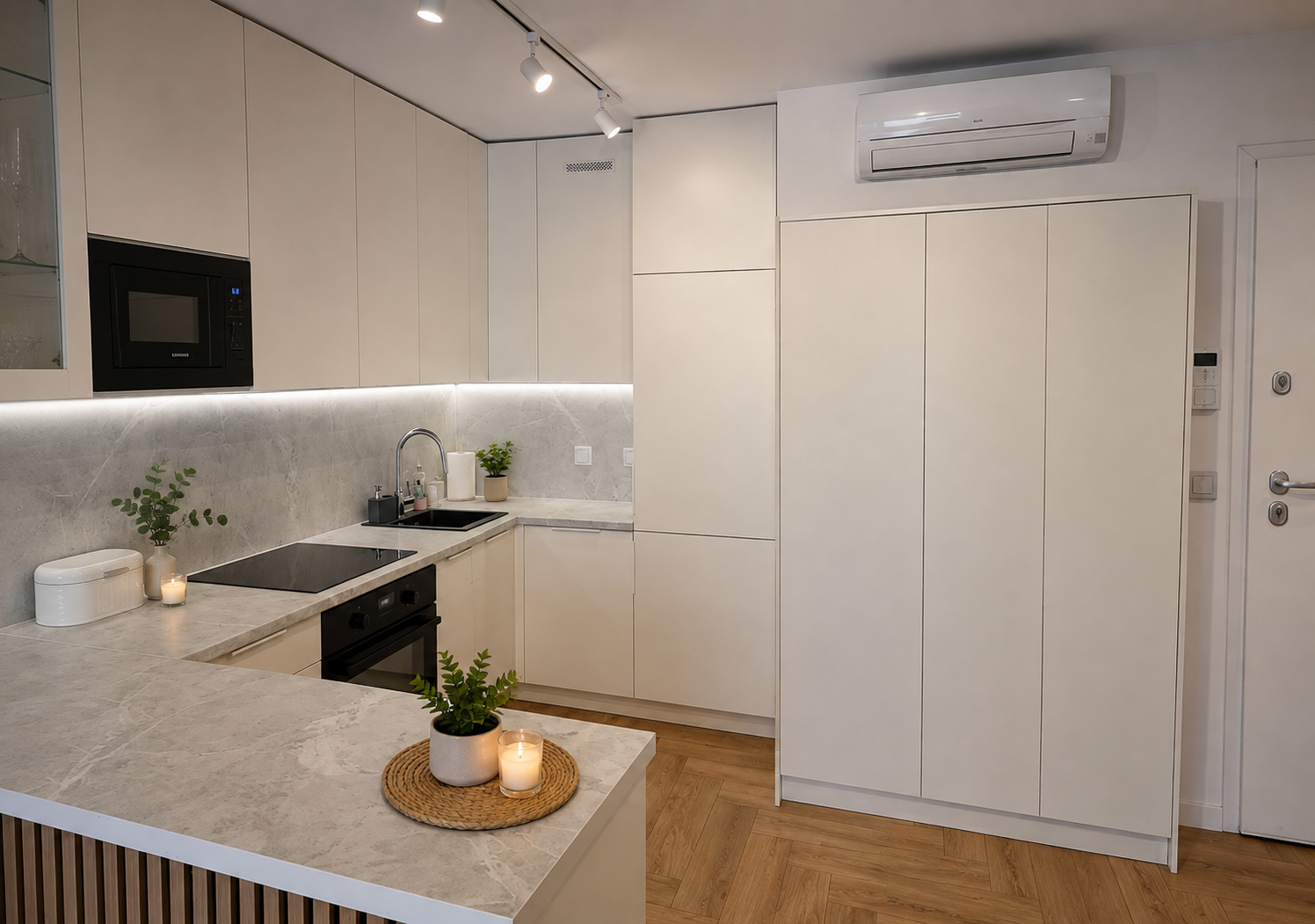 Bilocale in affitto a Krzyki, 50 m² con balcone
