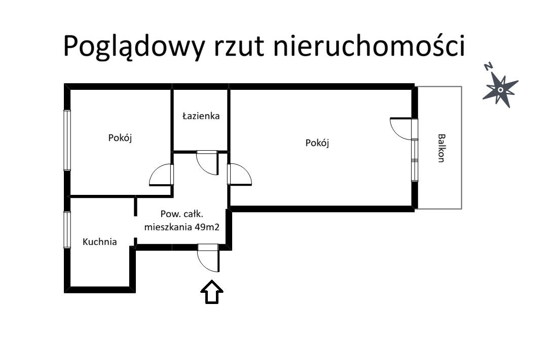 Mieszkanie na sprzedaż, 2 pokoje, 49 m² — Wola, Warszawa